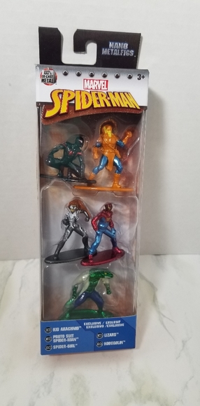 Marvel Spider-Man Nano Metalfigs - Picture 1 of 2
